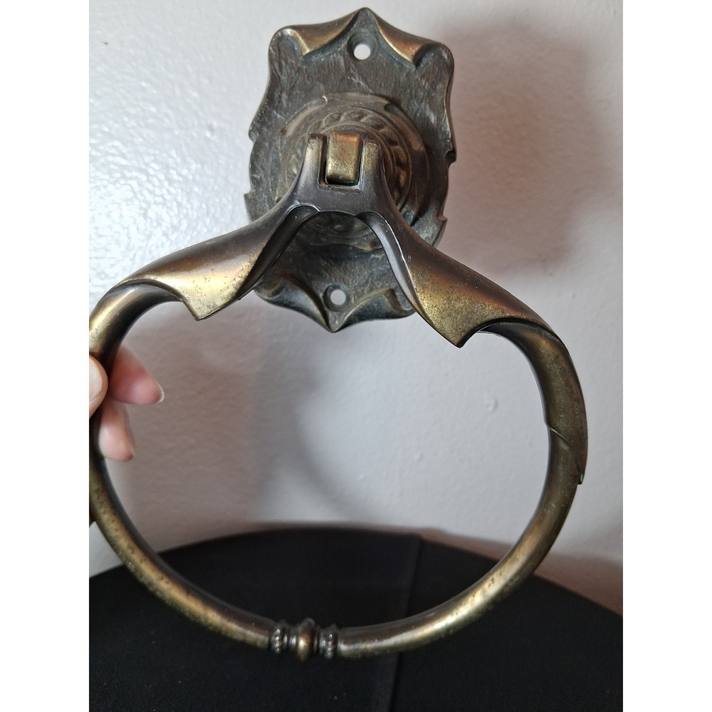 Vintage Amerock Carriage House 6" Towel Ring Holder for Bathroom or Kitchen